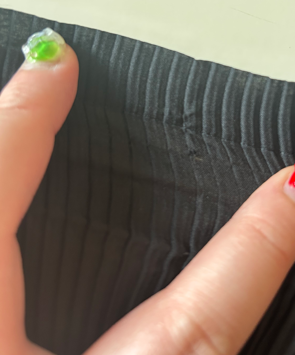 Issey Miyake High Neck Pleated 2-way Cardigan