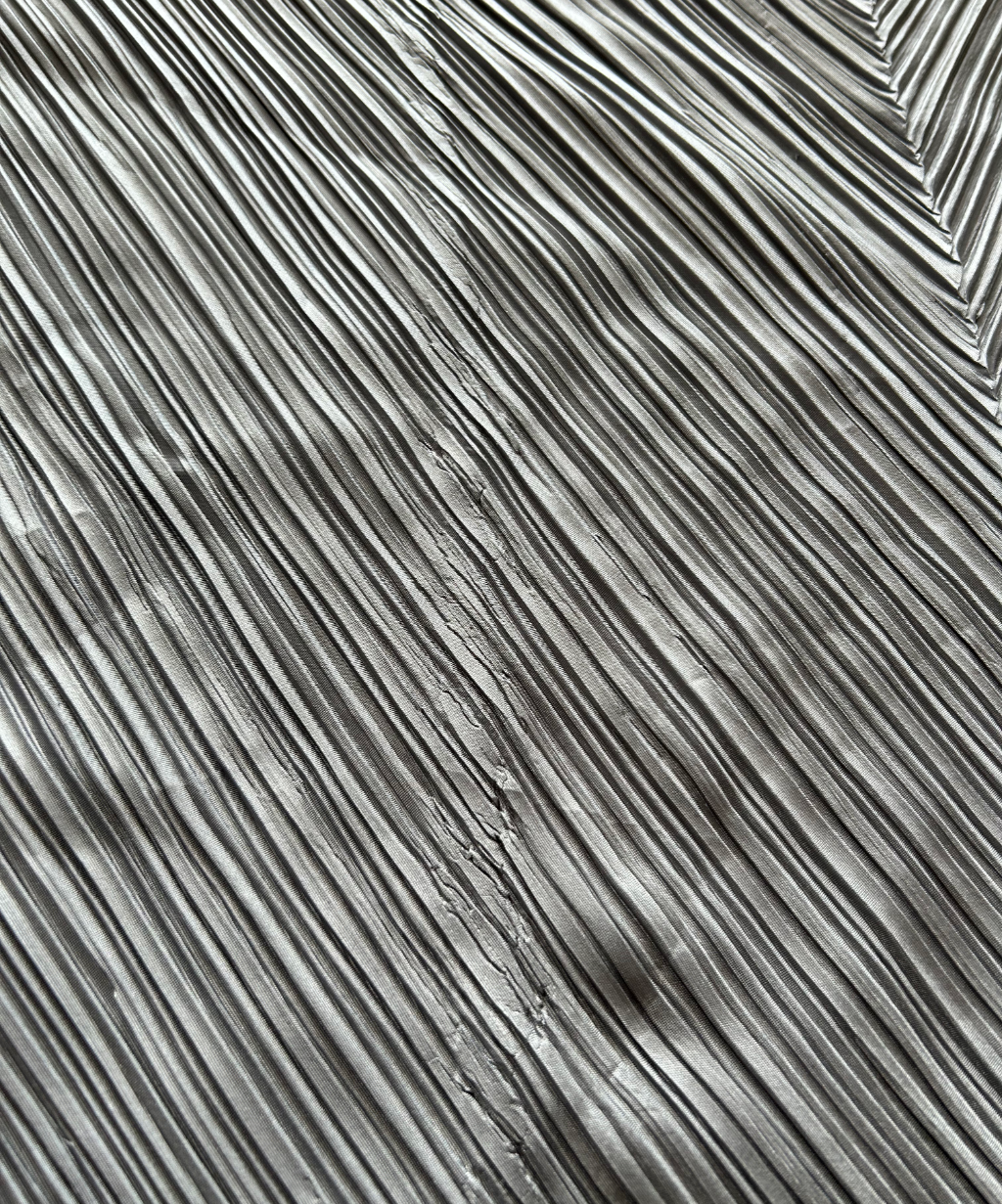 Issey Miyake 90s Asymmetrical Pleats Shirt
