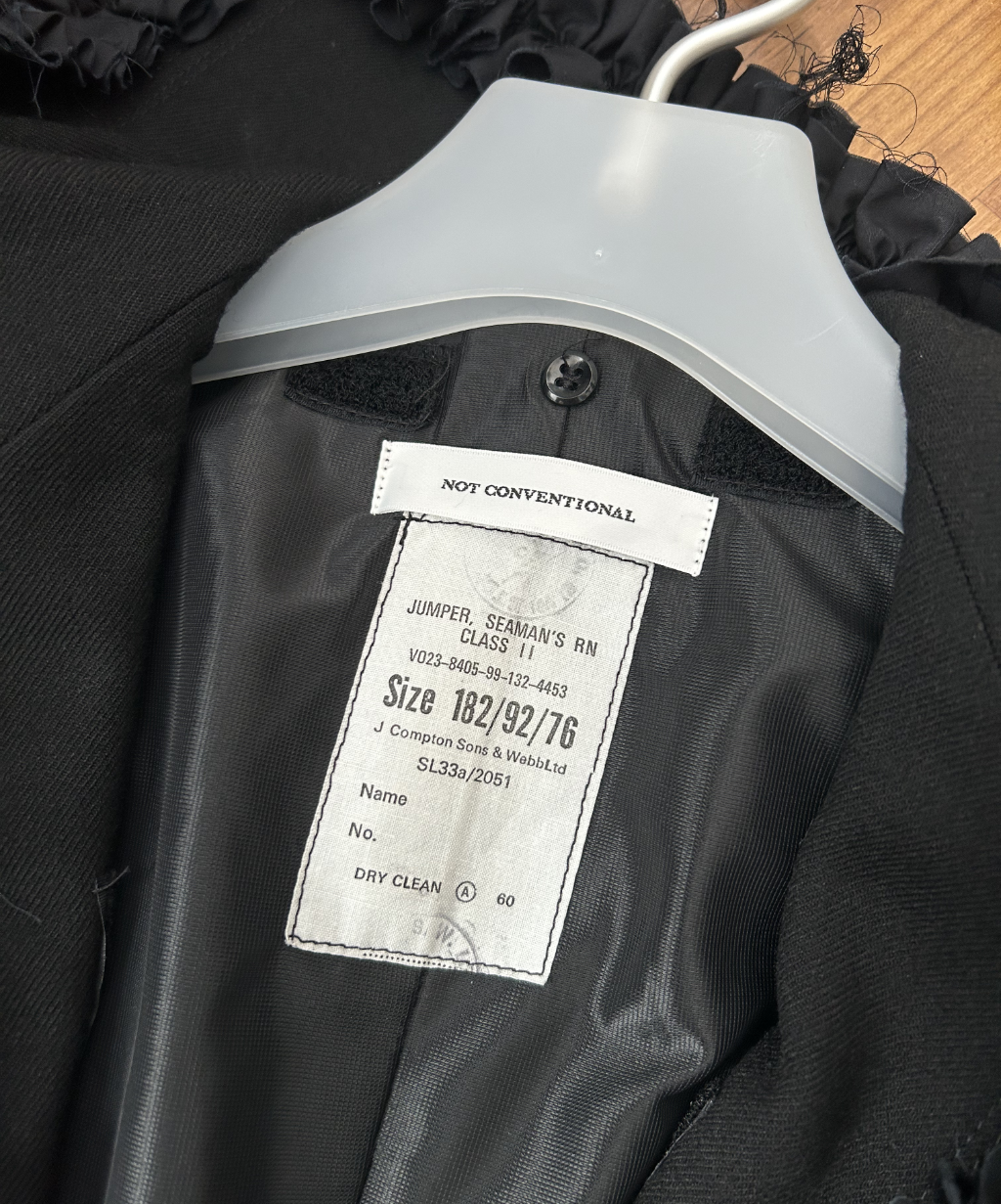 Not Conventional Upcycled Sailor Jacket