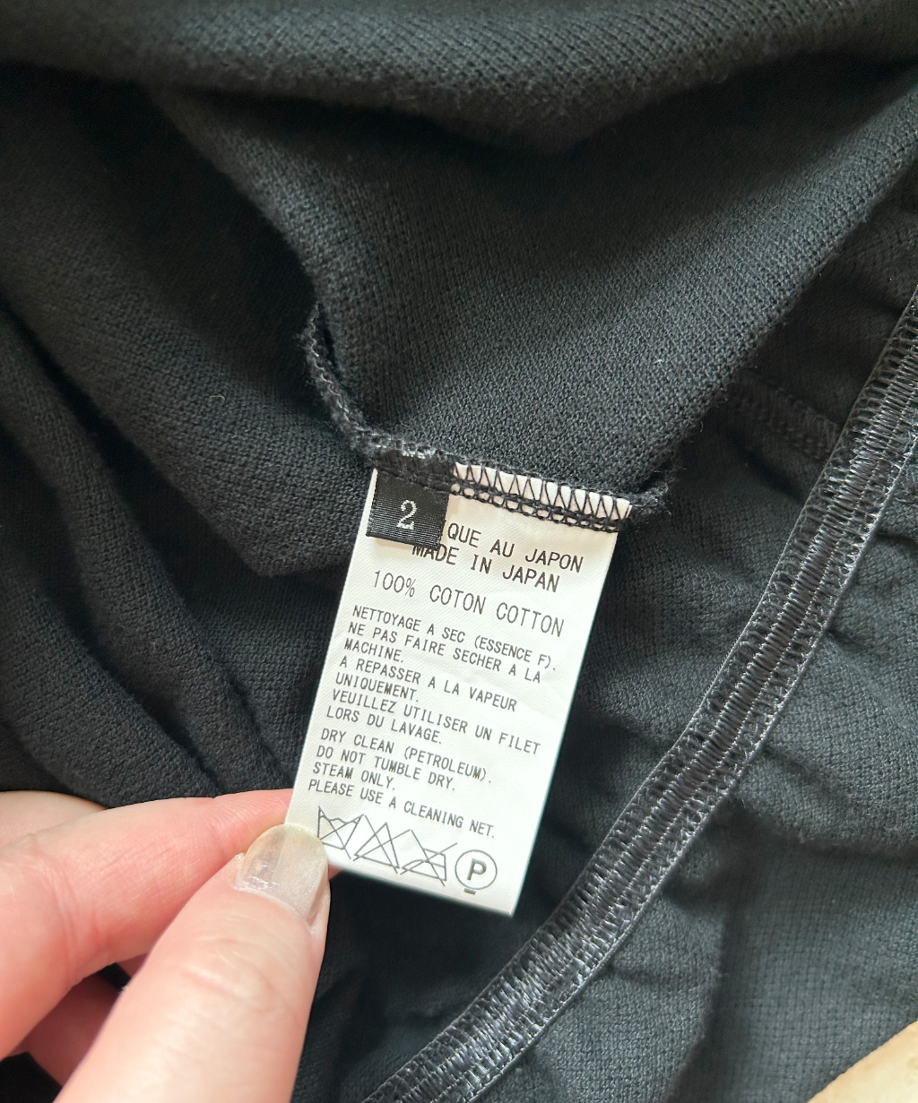 Y's Asymmetrical Shirred Skirt