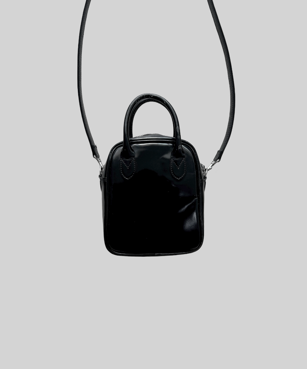 Comme des Garcons Patent Leather 2-way Bag – Comme Please Comme des Garcons Patent Leather 2-way Bag – Comme Please