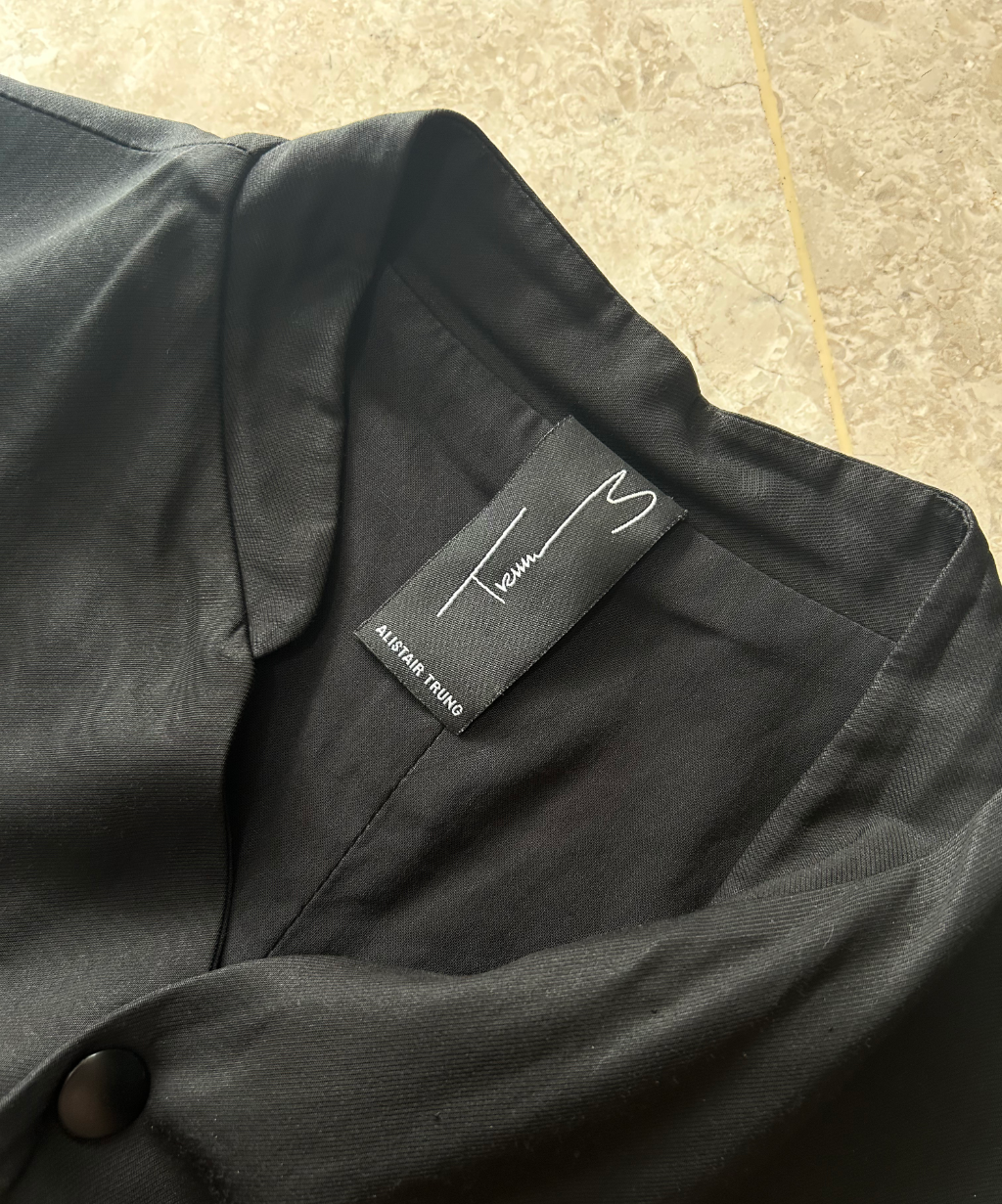 Alistair Trung Midnight Tailcoat Vest