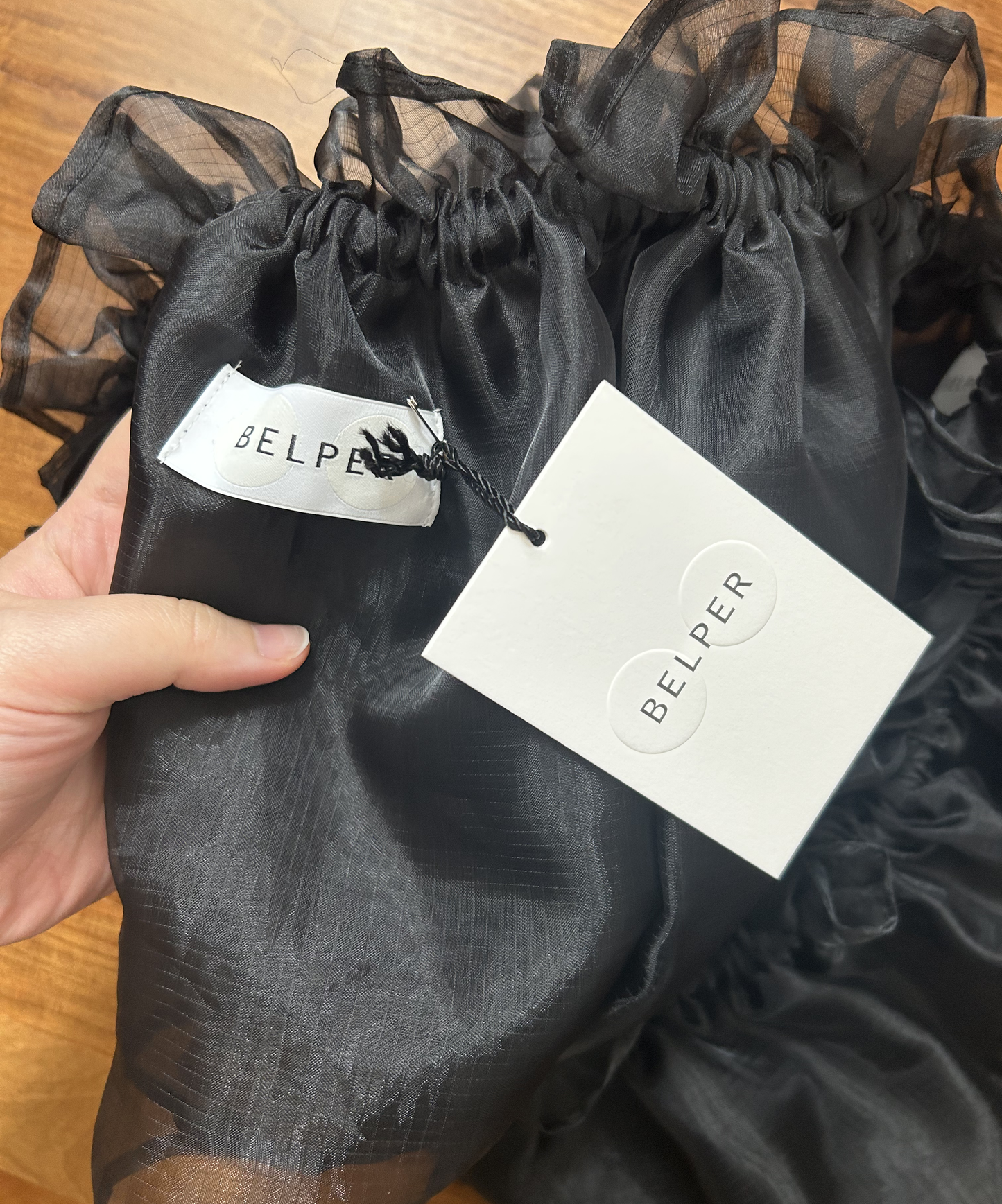 Belper Frills Ruffle Belt Bag