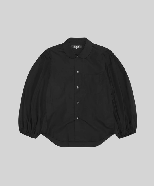 Black Comme des Garcons Balloon Sleeve Shirt 2022