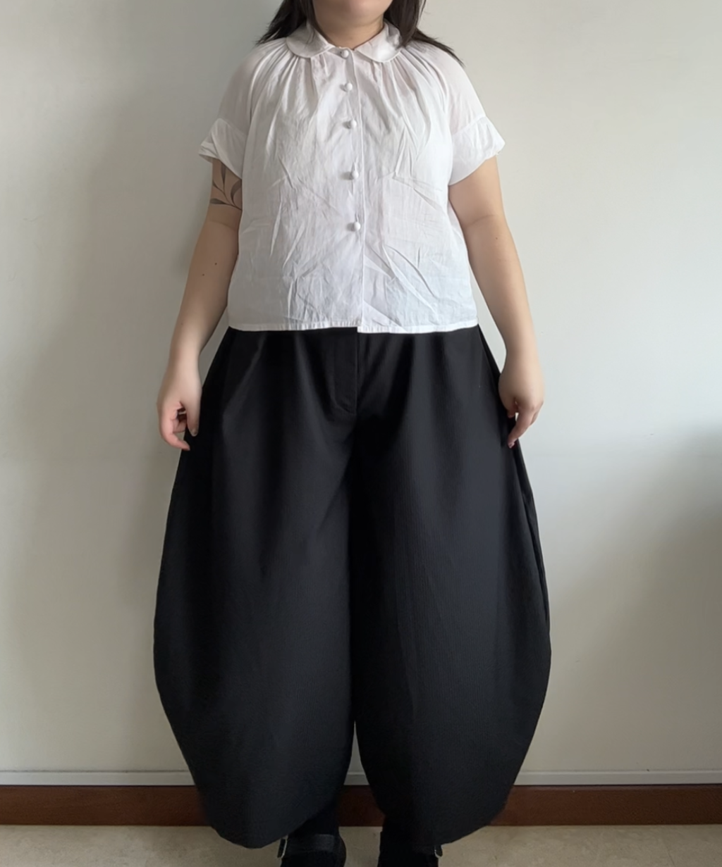 Black Comme des Garcons Lightweight Balloon Pants 2021 – Comme Please Black Comme des Garcons Lightweight Balloon Pants 2021 – Comme Please