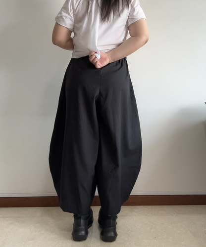 Black Comme des Garcons Lightweight Balloon Pants 2021