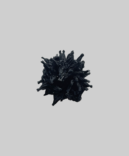 Bunzaburo Kyoto spiky shibori bracelet/scrunchie