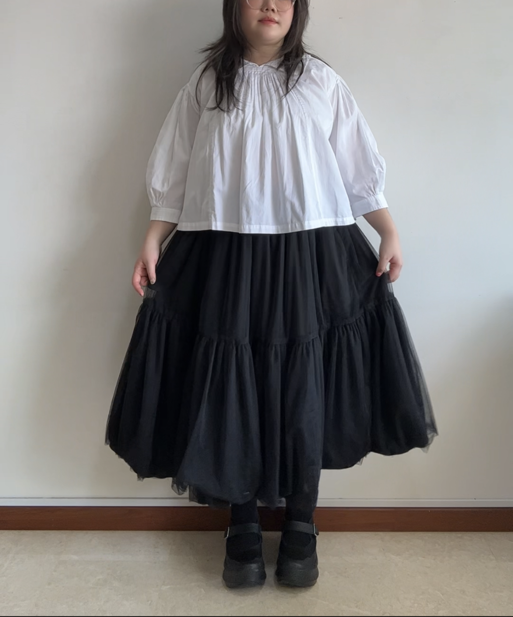Comme des Garcons Comme des Garcons Gather Volume Blouse 2015