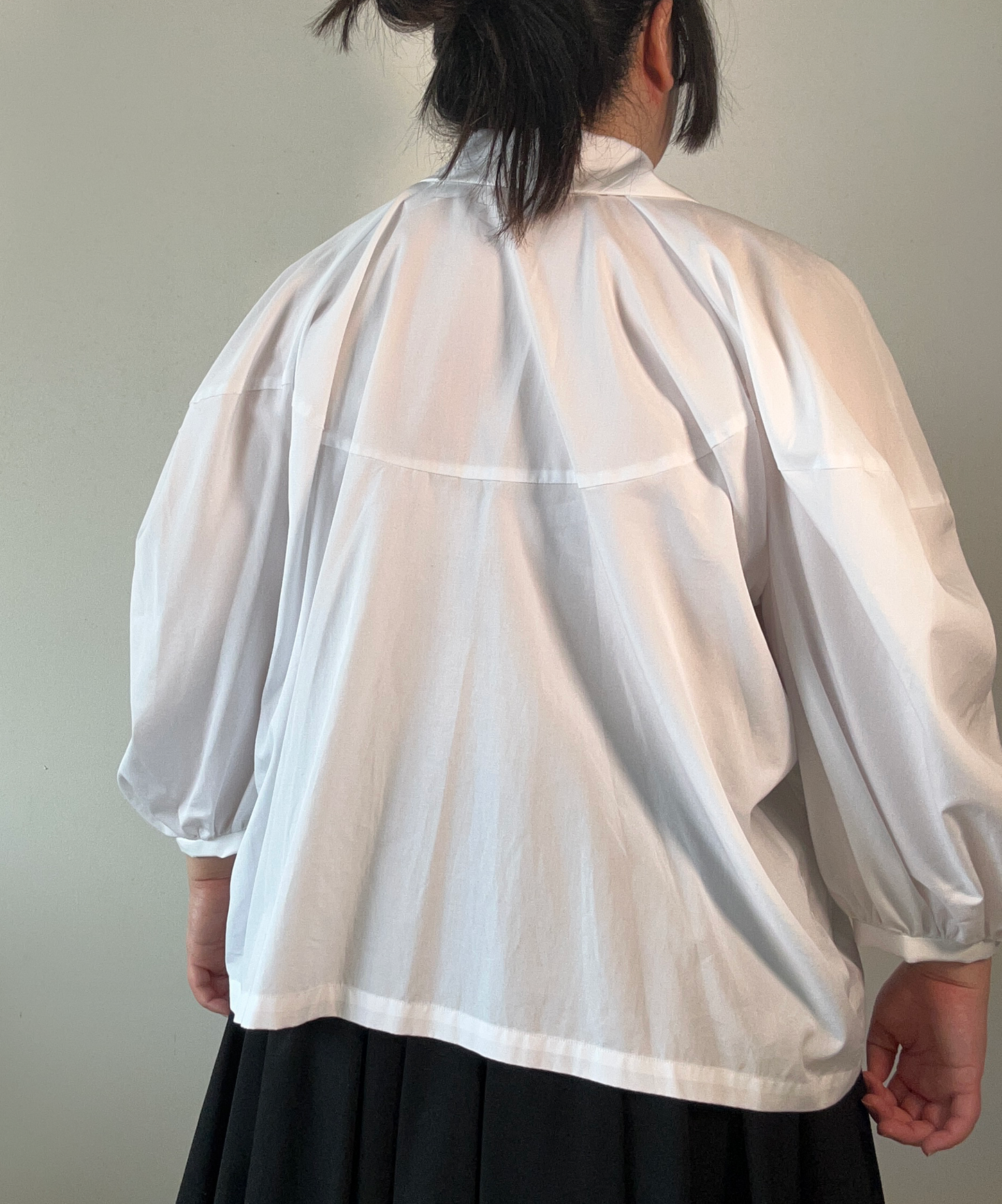 Comme des Garçons GIRL SS22 Balloon Sleeve Round Collar Shirt