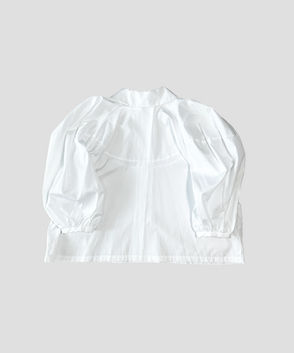 Comme des Garçons GIRL SS22 Balloon Sleeve Round Collar Shirt