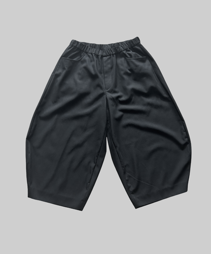 Black Comme des Garcons 2023 Wide Leg Balloon Pants