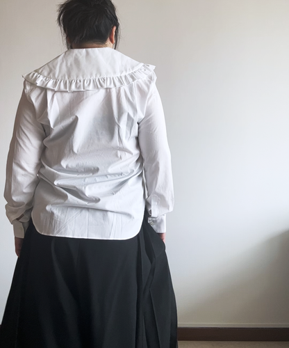 Comme des Garcons Girl SS25 Frill Collar Blouse