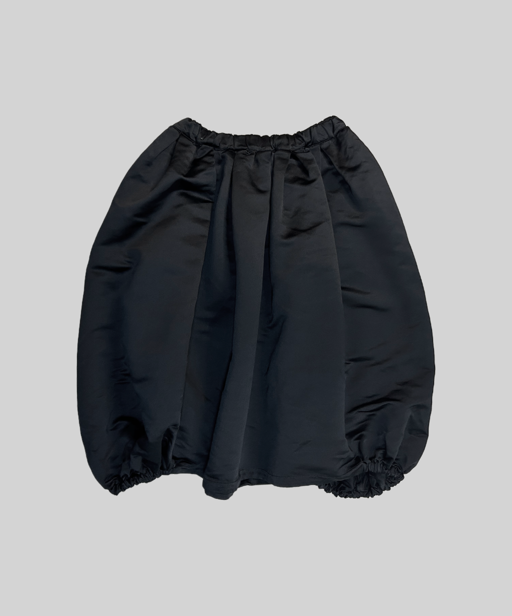 Comme des Garcons AW22 Satin Pumpkin Balloon Skirt
