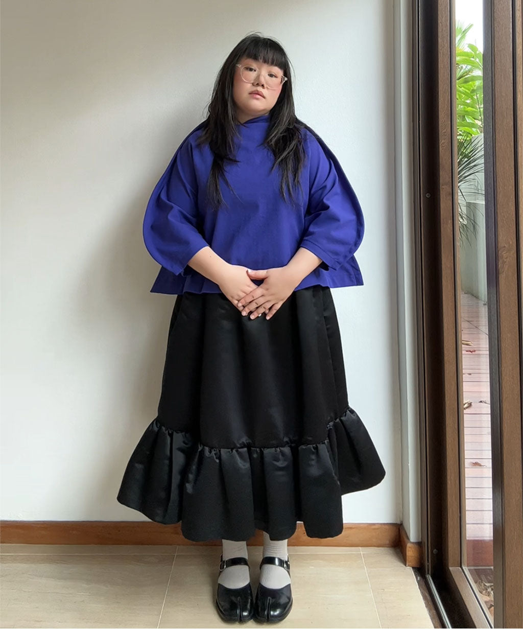 Comme des Garcons AW12 Archive 2D Flat Blouse