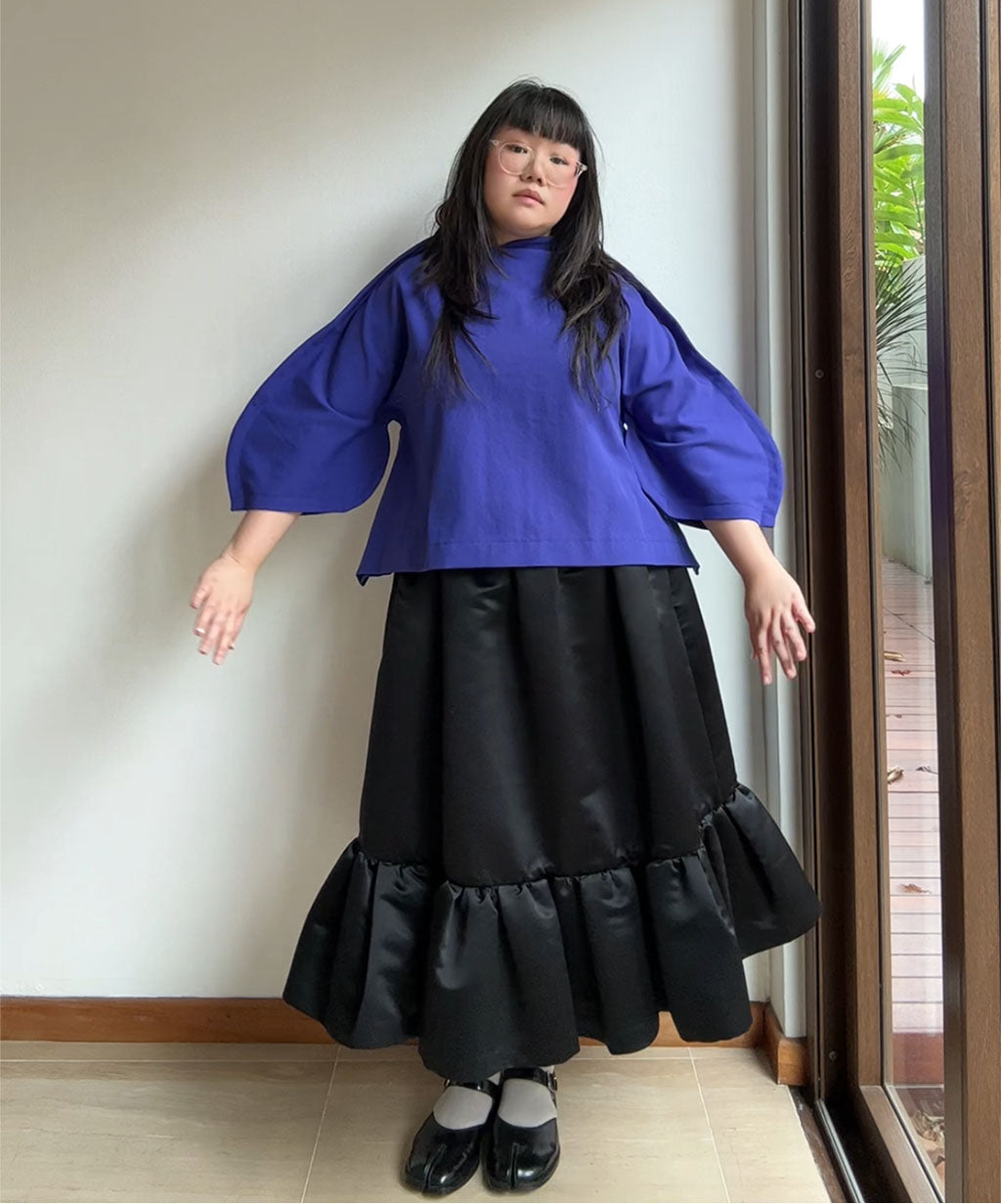 Comme des Garcons AW12 Archive 2D Flat Blouse