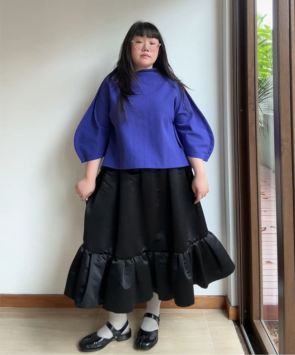 Comme des Garcons AW12 Archive 2D Flat Blouse