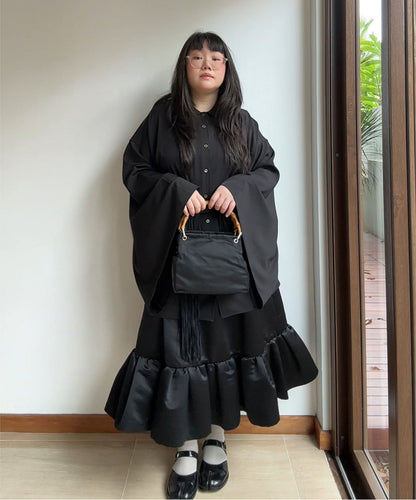 Not Conventional 2-way Kimono Sleeve Shirt