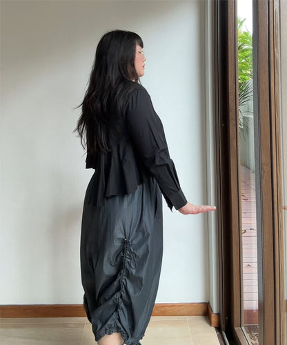 Comme des Garcons Comme des Garcons AW18 Peplum Ruffle Blouse