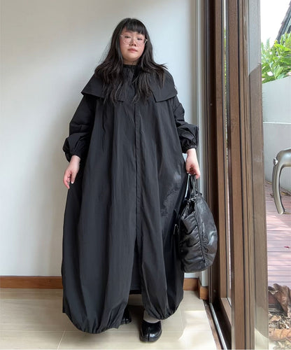 Perna Big Collar Long Lightweight Parka