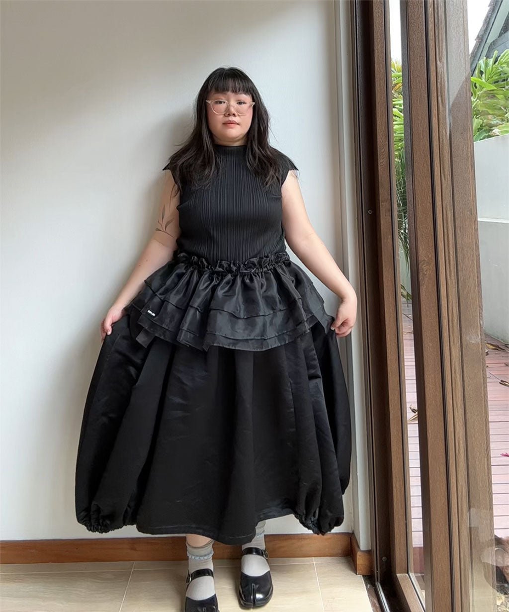 Belper Frills Ruffle Belt Bag