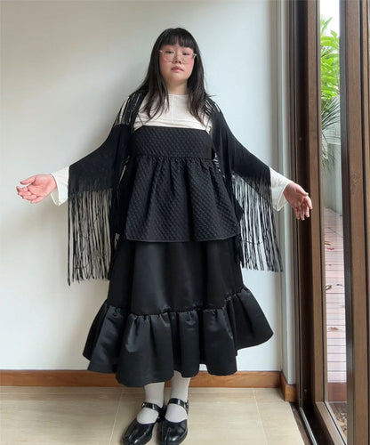 Pleats Please Fringe Pleats Scarf