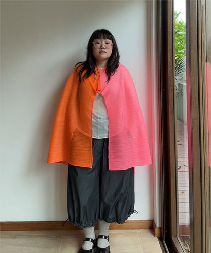 Pleats Please Bicolour Madame-T Mesh Shawl