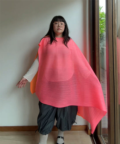 Pleats Please Bicolour Madame-T Mesh Shawl