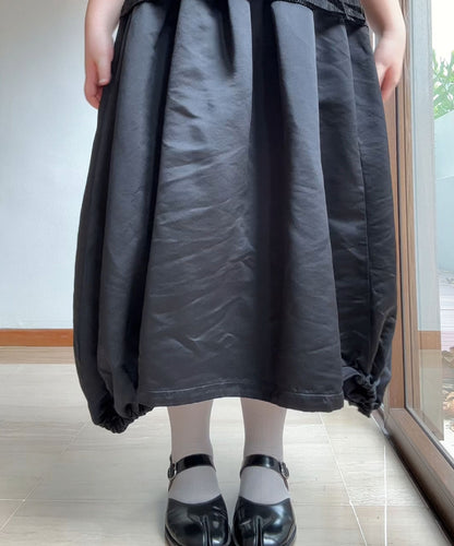 Comme des Garcons AW22 Satin Pumpkin Balloon Skirt