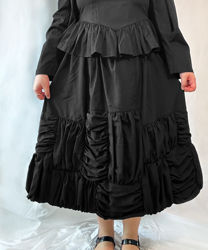 Comme des Garcons Comme des Garcons SS21 Ruched Panelling Skirt