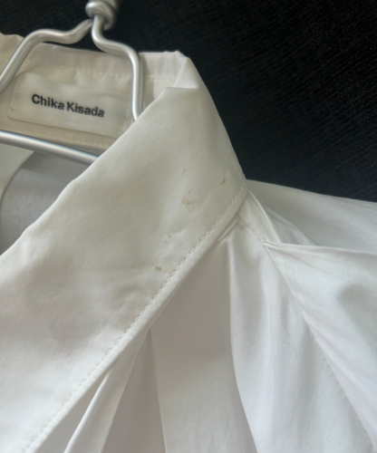 Chika Kisada Balloon Sleeve Shirring Shirt