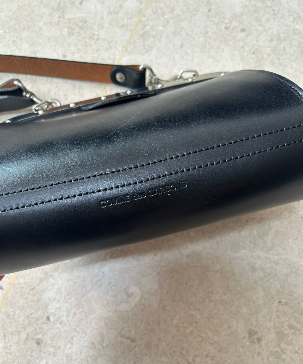 Comme des Garçons Train Conductor Utility Bag