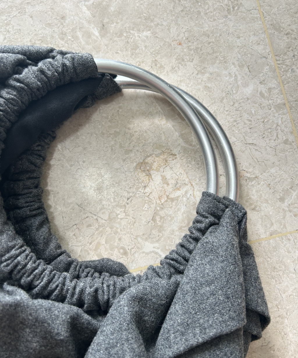 Comme des Garçons Comme des Garçons 2000s O Ring Layered Ruffle Tote