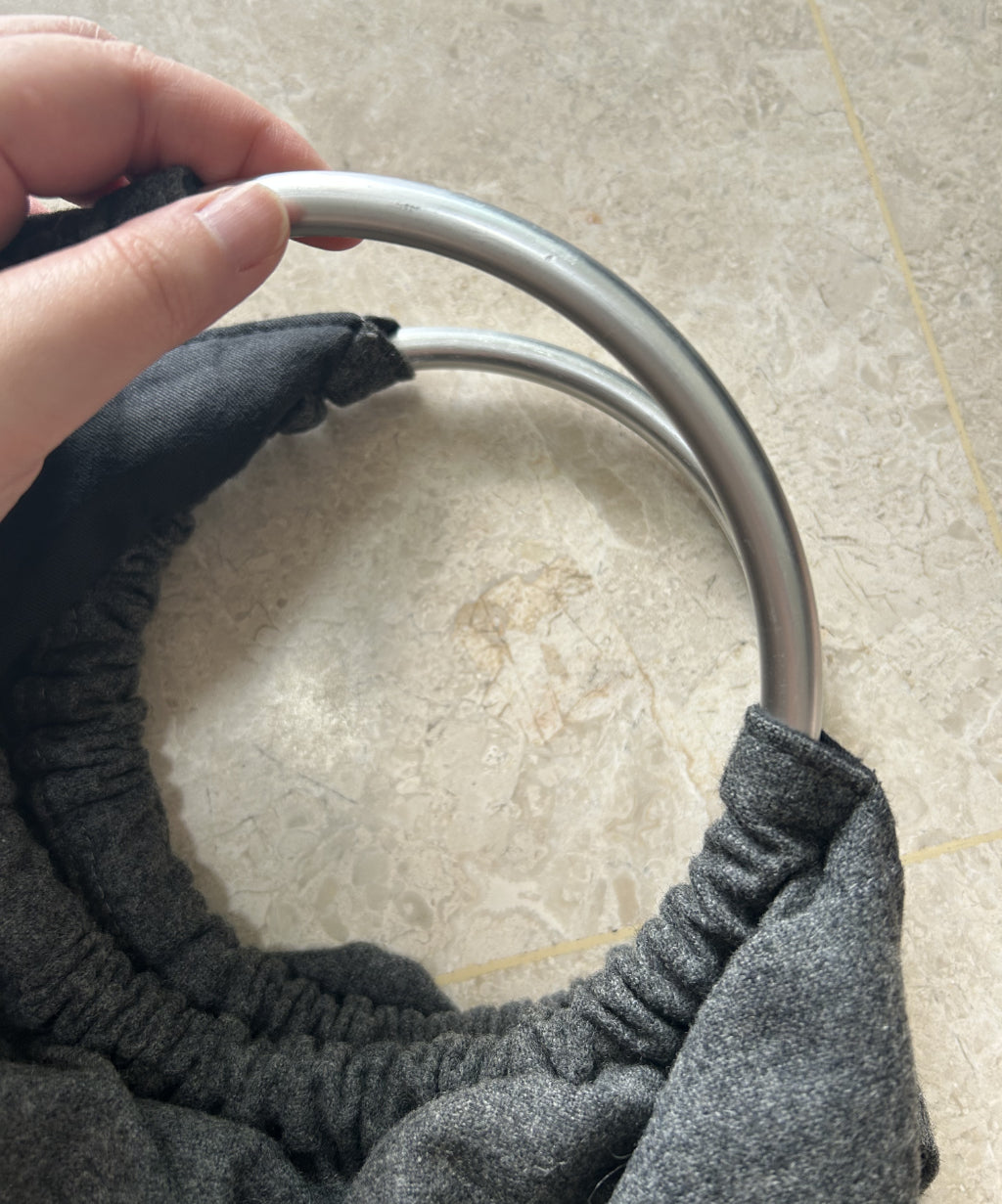 Comme des Garçons Comme des Garçons 2000s O Ring Layered Ruffle Tote