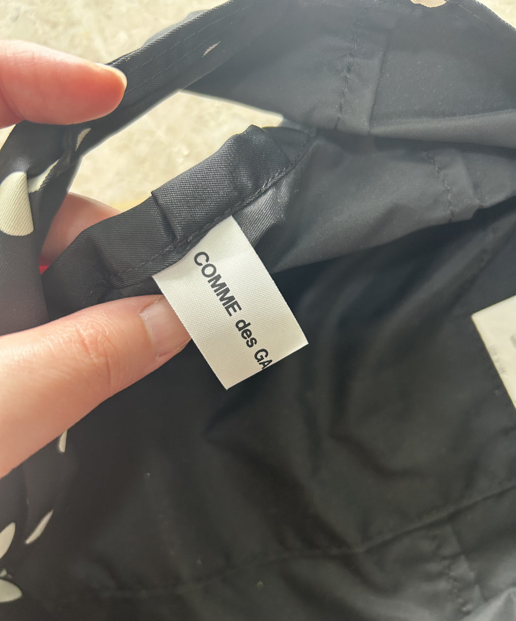 Comme des Garcons Girl Polka Dot Nylon Candy Bag