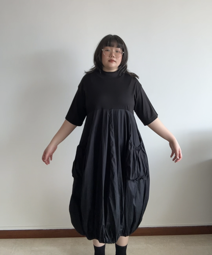 Gomme Balloon Midi Dress