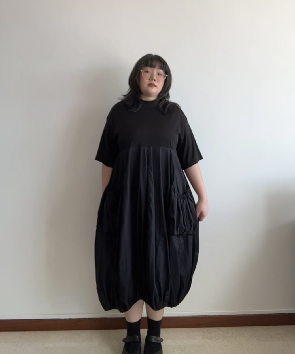 Gomme Balloon Midi Dress