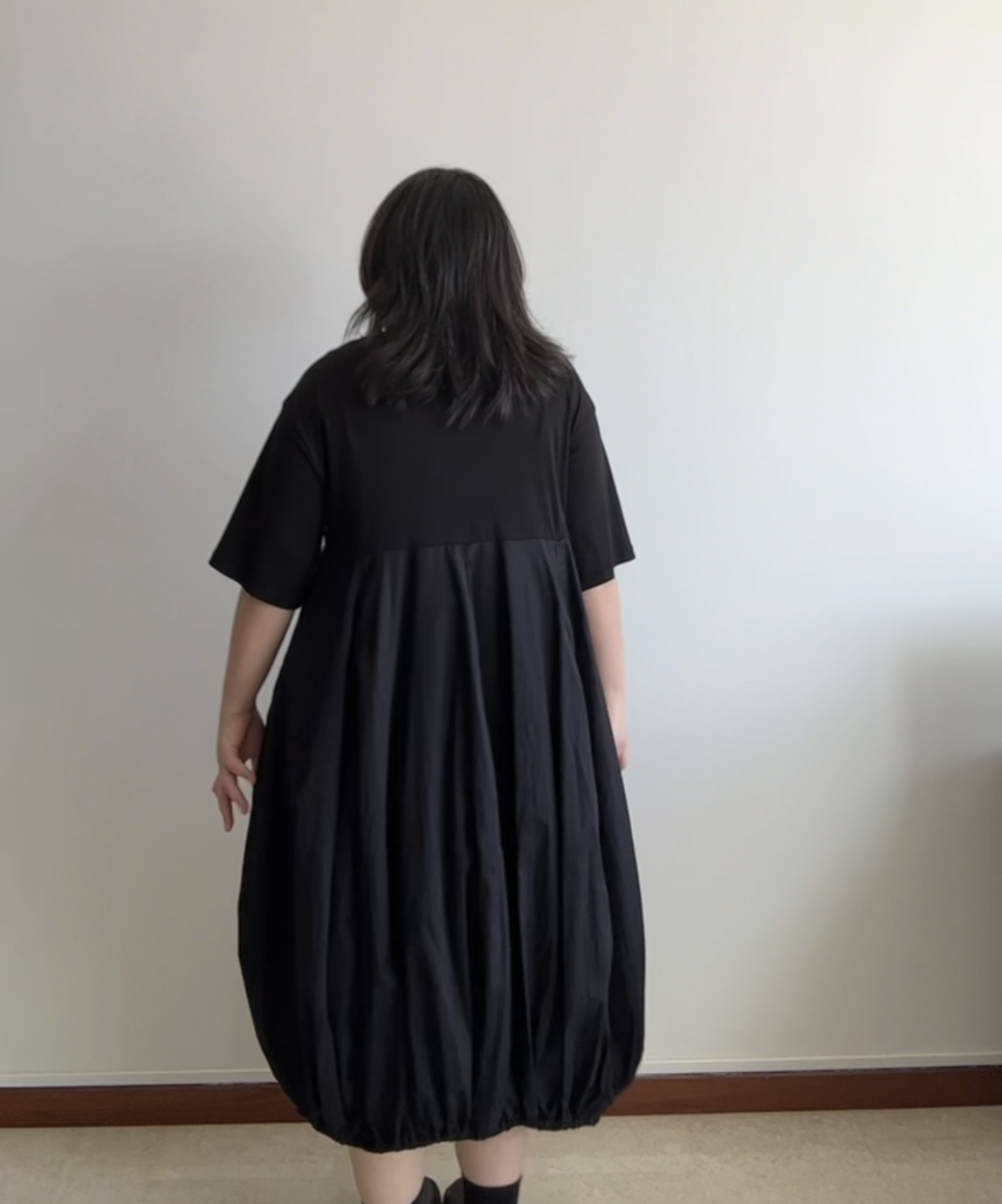 Gomme Balloon Midi Dress
