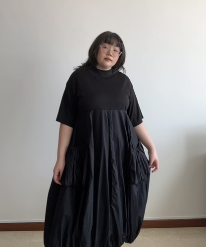 Gomme Balloon Midi Dress