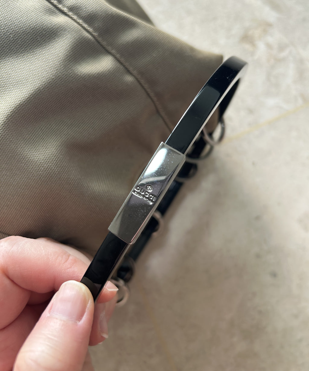 Gucci '99 (Tom Ford era) Curtain Canvas Bag (s)