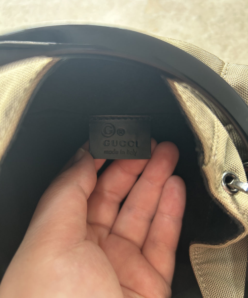 Gucci '99 (Tom Ford era) Curtain Canvas Bag (s)