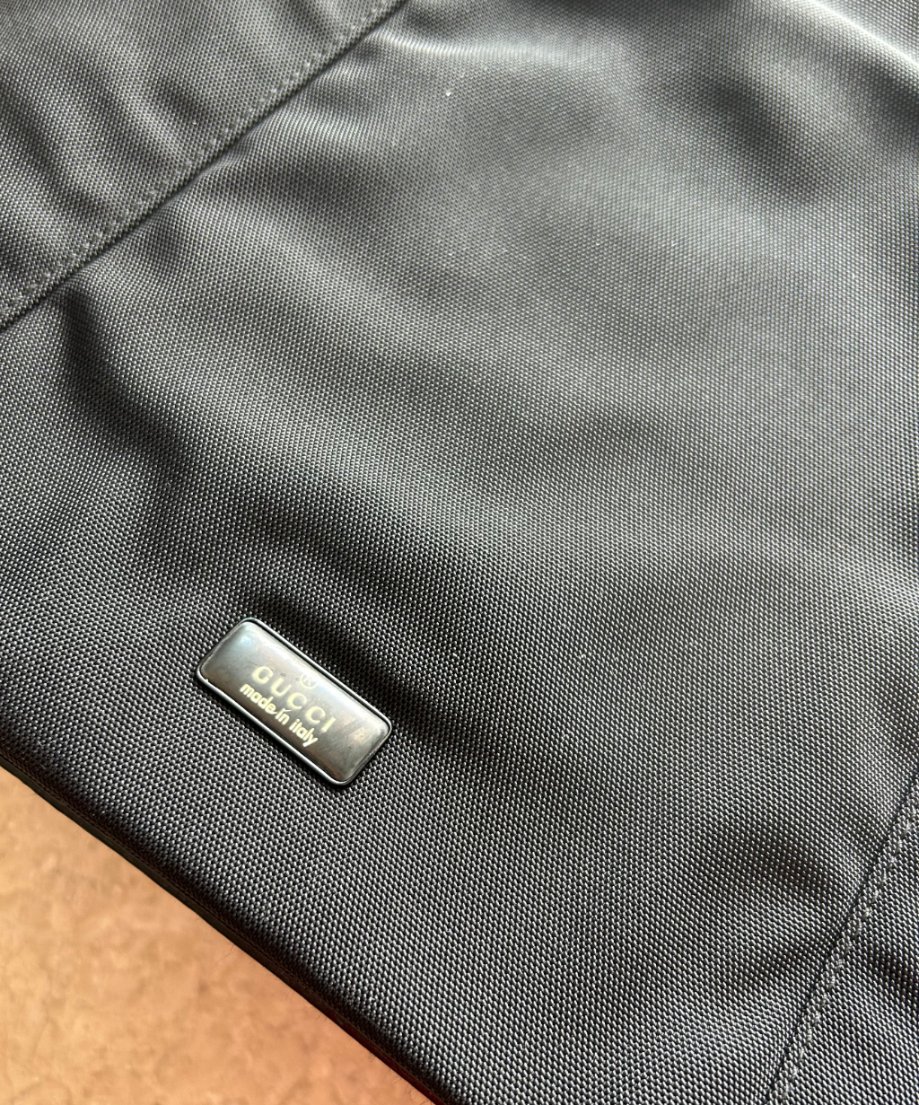 Gucci '99 (Tom Ford era) Curtain Canvas Bag (L)