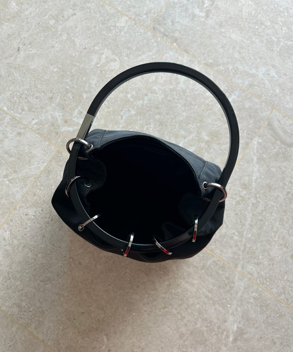 Gucci '99 (Tom Ford era) Curtain Canvas Bag (L)