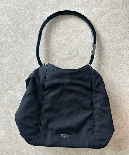 Gucci '99 (Tom Ford era) Curtain Canvas Bag (L)