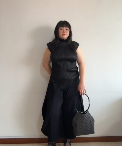 Gucci '99 (Tom Ford era) Curtain Monogram Shoulder Bag