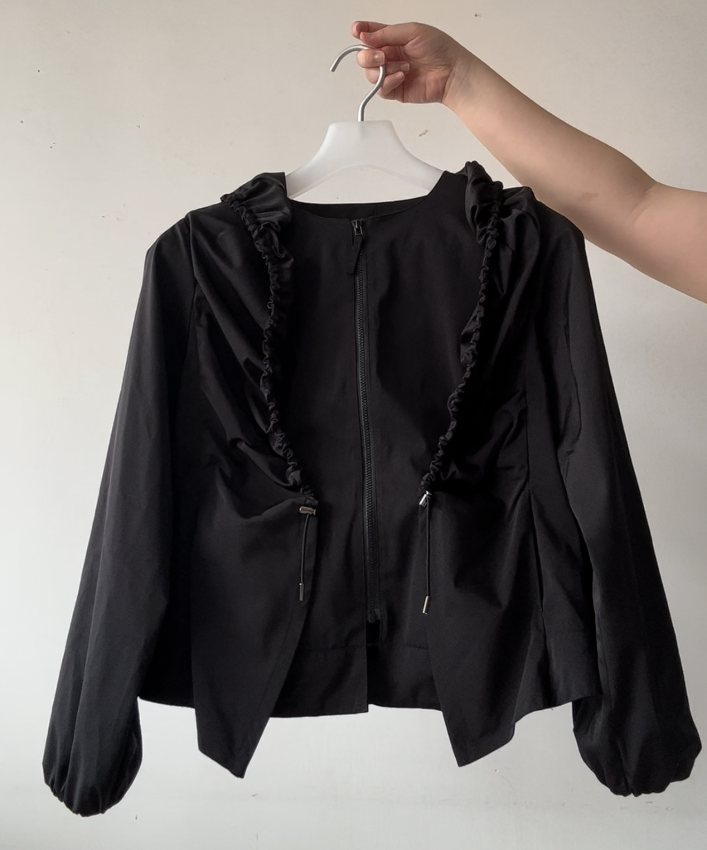 Hiroko Koshino Shirred Jacket