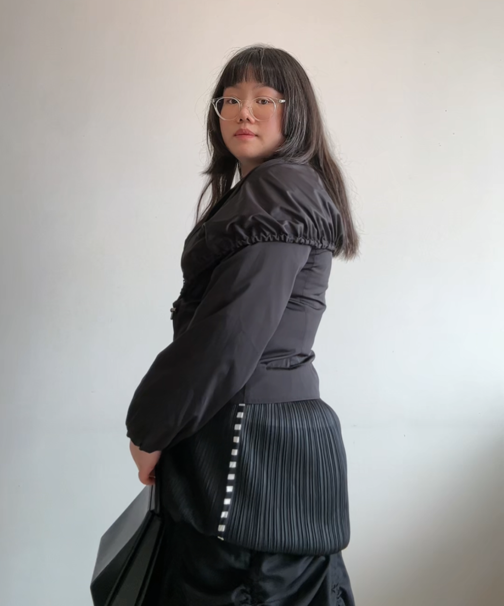 Hiroko Koshino Shirred Jacket