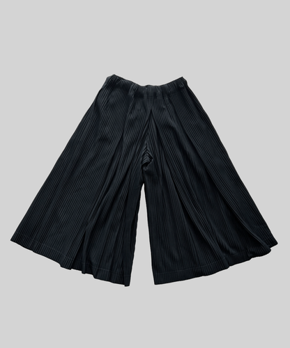 Issey Miyake Homme Plisse Wide Leg Pleated Pants