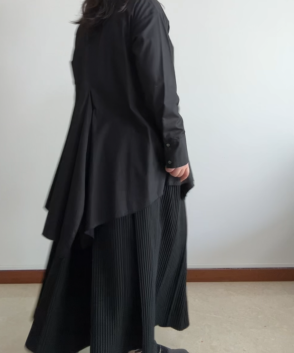 Issey Miyake Homme Plisse Wide Leg Pleated Pants