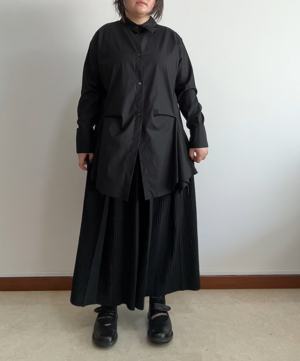Issey Miyake Homme Plisse Wide Leg Pleated Pants