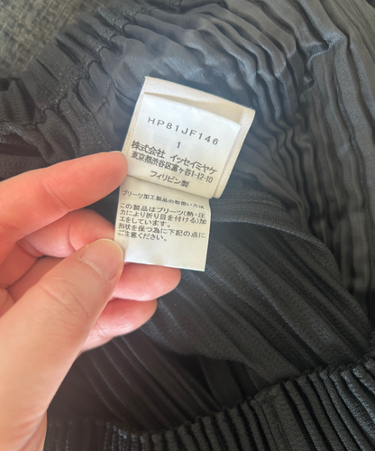 Issey Miyake Homme Plisse Wide Leg Pleated Pants